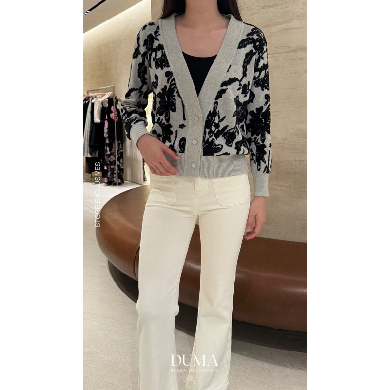 Luna Maroon Top Black Ariel Olbit Red Cardigan Anara Vest Navy Brown Oetari Duma Micole Exclusives M