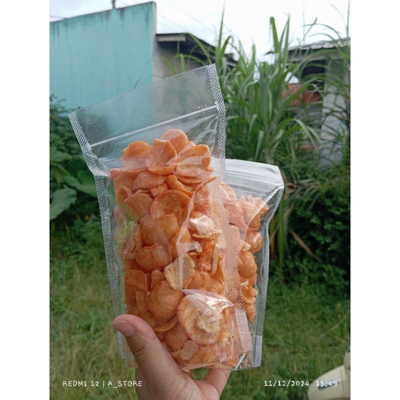 

Kerupuk Udang/Kerupuk Ebi/Kerupuk Pedas Manis/Packing Ekonomis