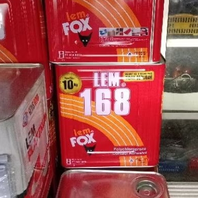 

lem fox 168 10kg/blek/ lem hpl/lem kuning