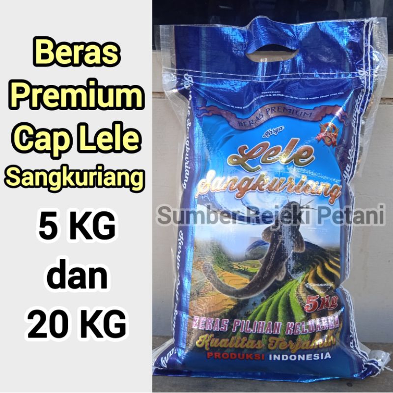

Beras Premium Cap Lele Sangkuriang 5KG 10KG 20KG