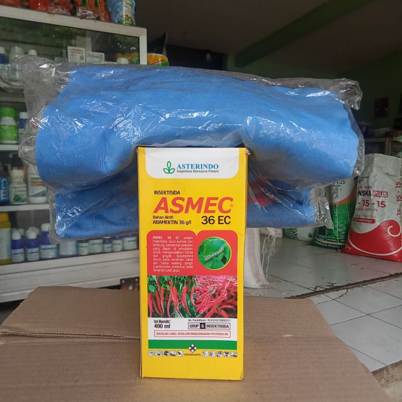 Asmec 36EC 400ml bonus kaos (Abamectin 36g/l)