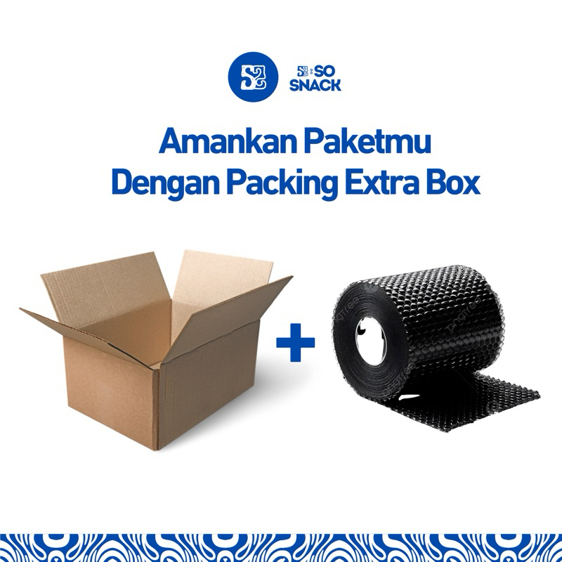 

Extra Tambahan Double Proteksi dengan Bubble Wrap + Extra Box