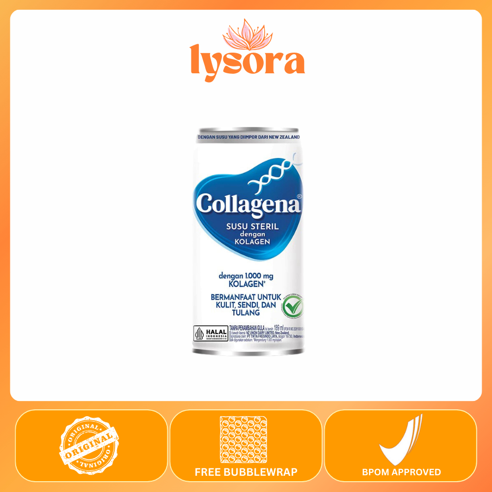 

COLLAGENA - Susu Steril Dengan Kolagen 189 ml