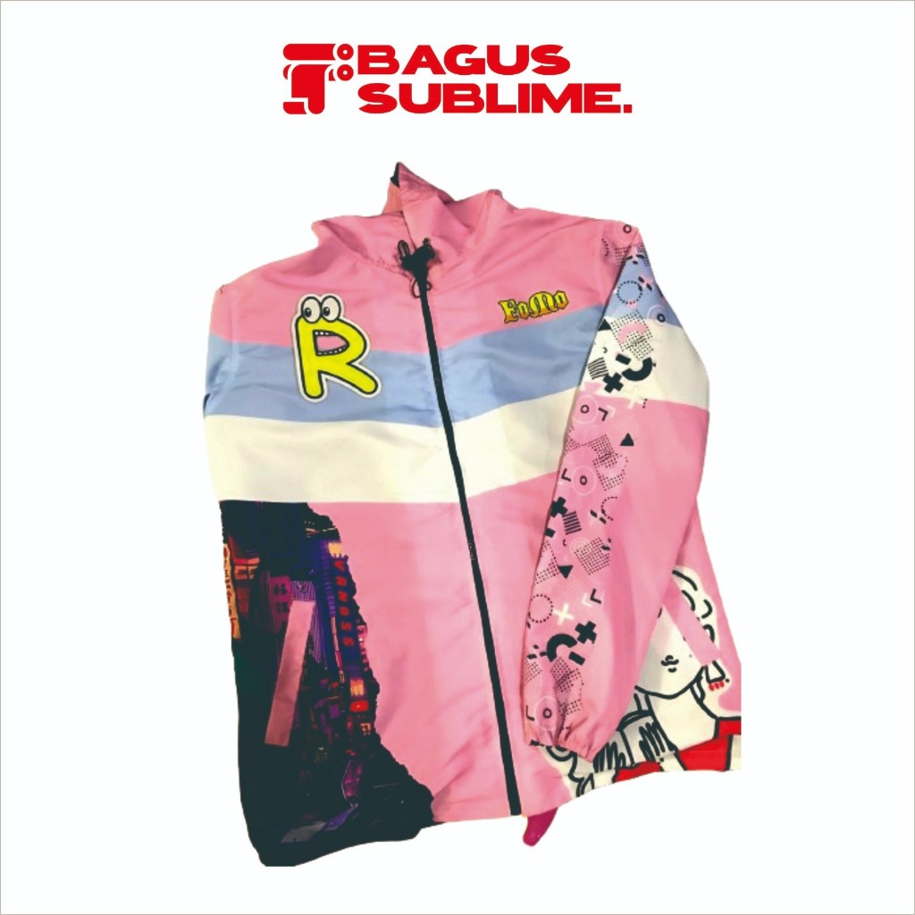 JAKET TASLAN CUSTOM FULL PRINT