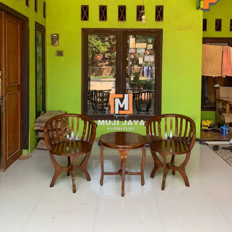 Kursi Teras | Kursi Santai Kayu Jati