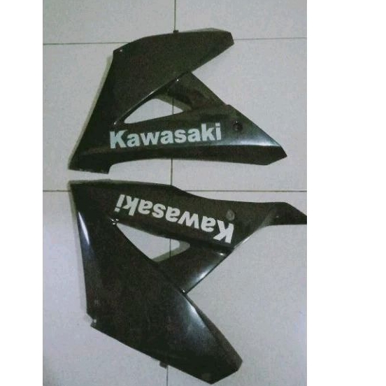 fairing ninja rr new bawah original copotan motor