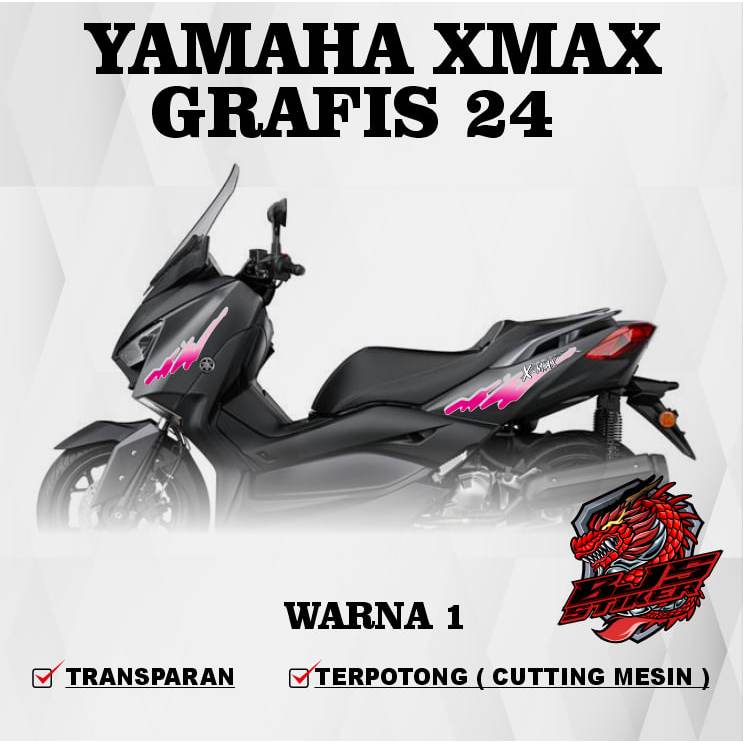 Striping Yamaha X-max X MAX xmax x-max 2021 grafis 24 - Stiker Sticker Decal Yamaha X-max X MAX xmax