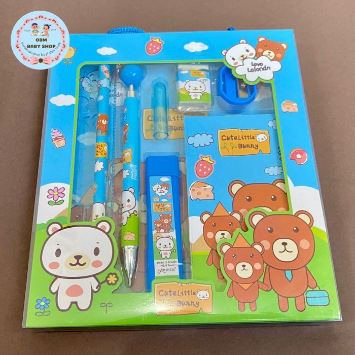 

satu set alat tulis anak / kado anak / belajar menulis / satu set pensil