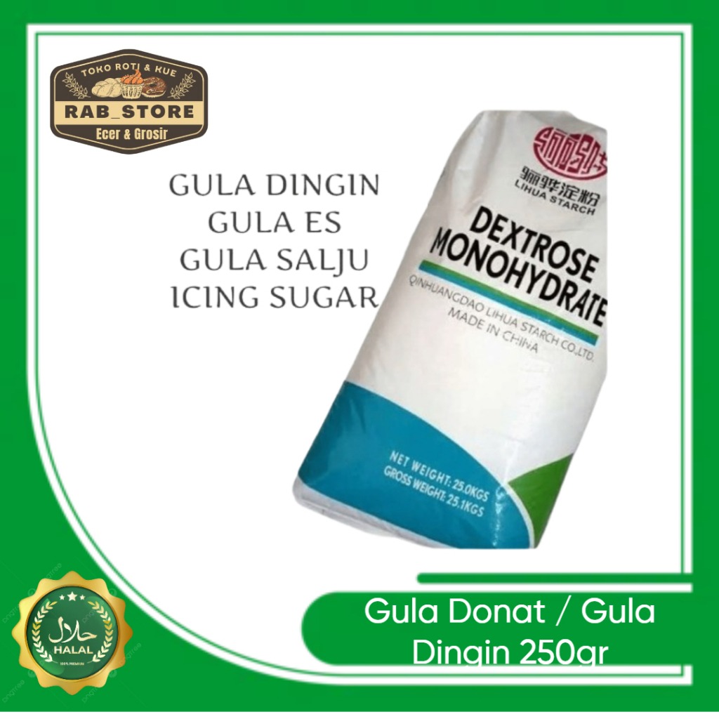 Gula Donat / Gula Dingin / Icing Sugar 250gr