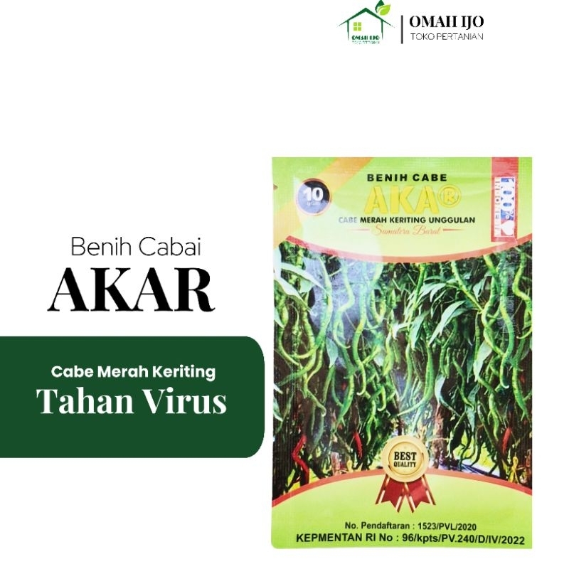 Benih Cabe Akar Cmk Akar Cabe Kriting Akar Unggul 10gr Lokal Payakumbuh Tahan Virus