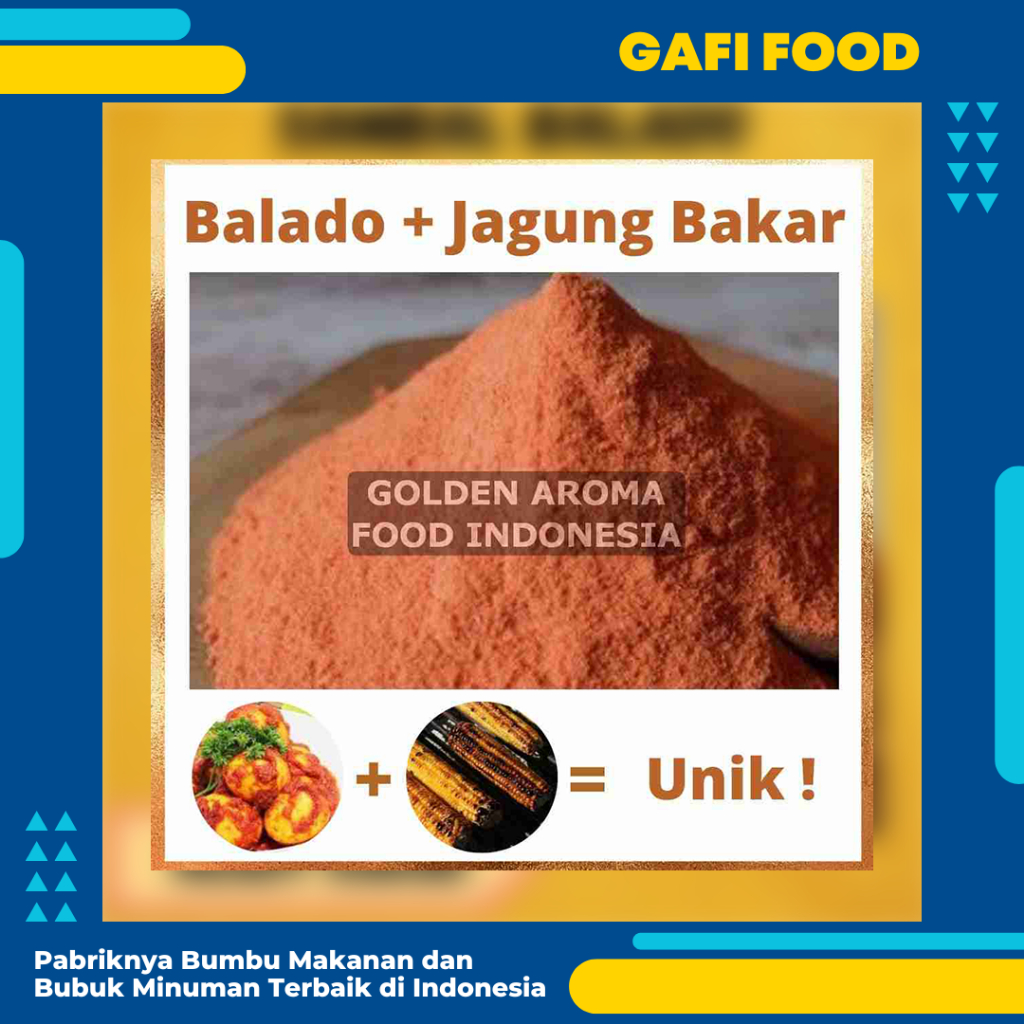

Bumbu Tabur Rasa Balado Mix Jagung Bakar 1 kg Bubuk Tabur Balado Kombinasi Jagung Bakar 1kg