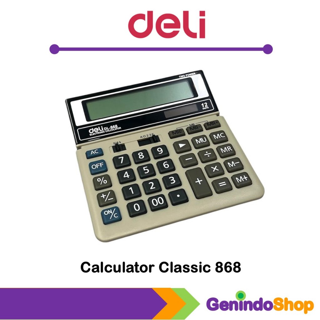 

Kalkulator / Calculator Deli DL-868