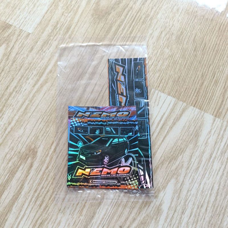 

Stiker TMI Nemo Hologram Isi2
