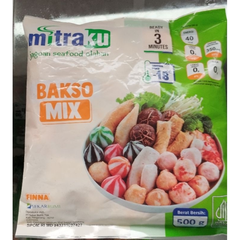 

Bakso Mix 500gr Mitraku
