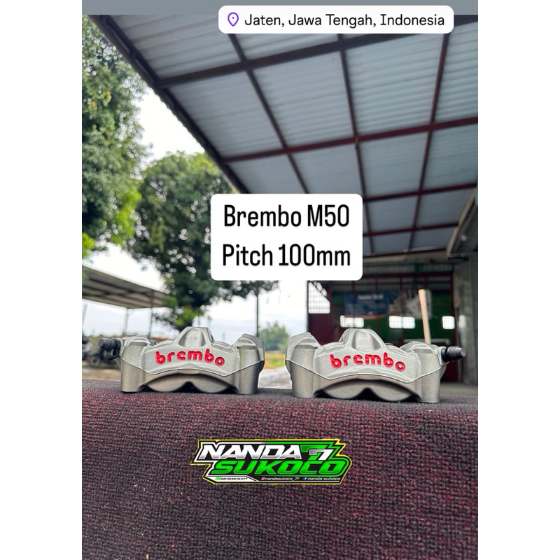 kaliper brembo M50 lepasan moge