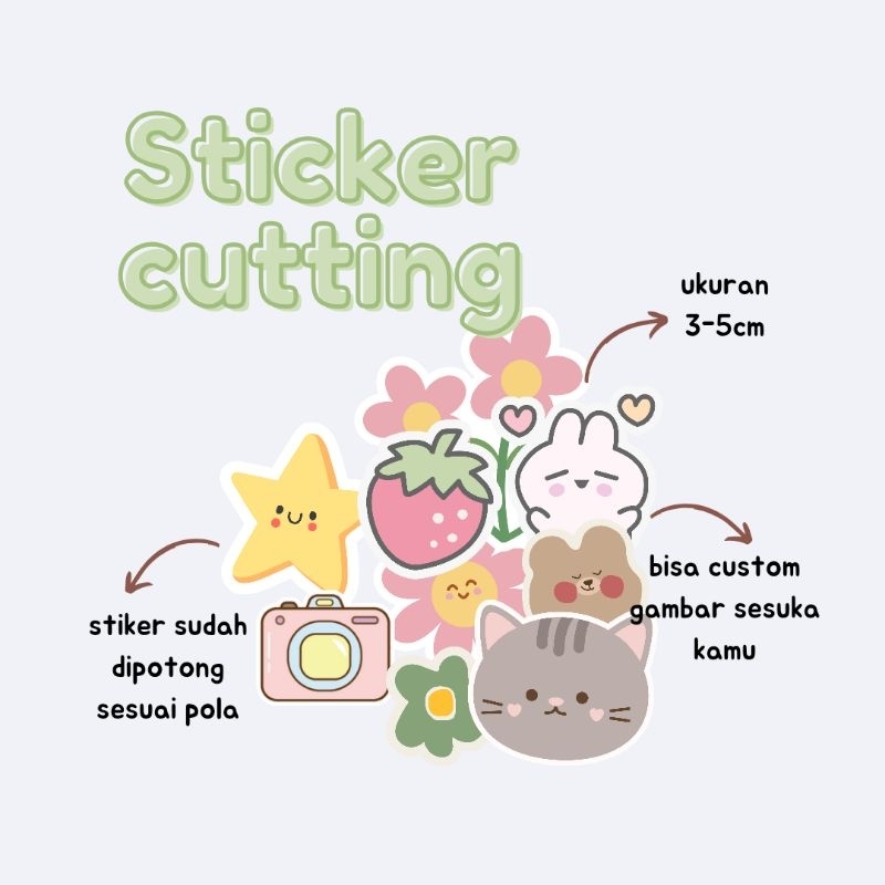 

Stiker cutting Custom