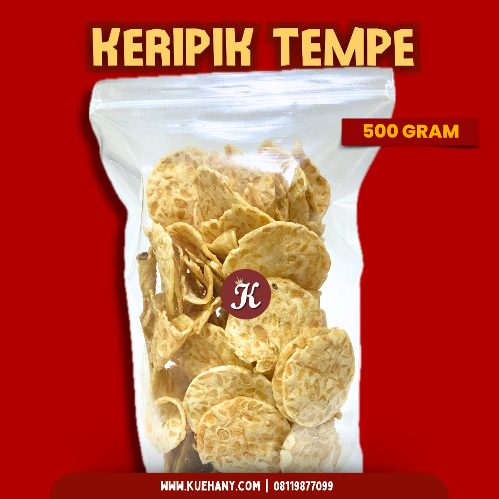 

KERIPIK KRIPIK TEMPE SAGU Spesial - 500 gr