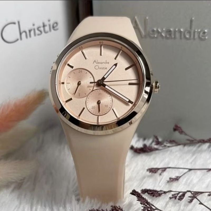 jam tangan alexandre christie 2663bf original