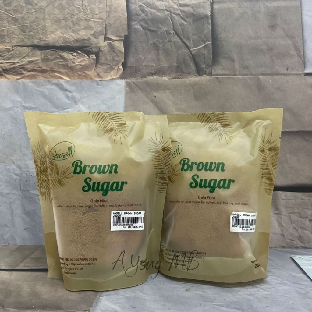 

ANSELL BROWN SUGAR 250GR BROWN SUGAR GULA NIRA