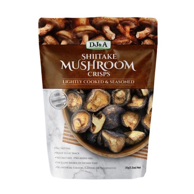 

DJ&A Shitake Mushroom / Keripik Jamur 30 Gr