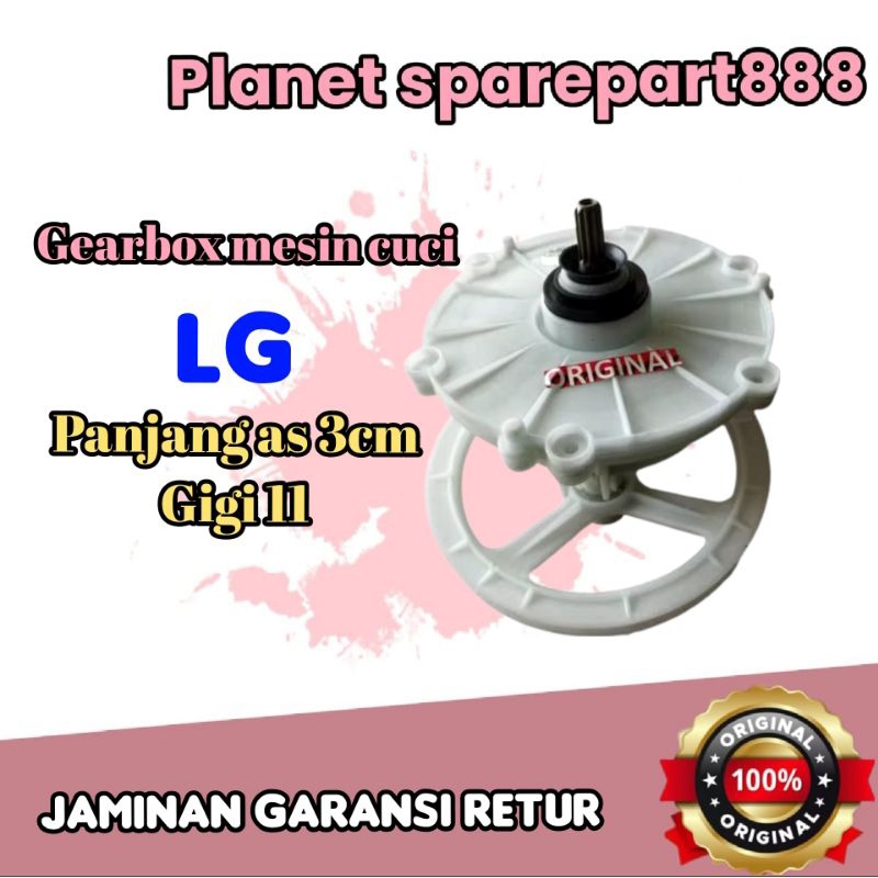 gear box mesin cuci LG Original Gigi 11