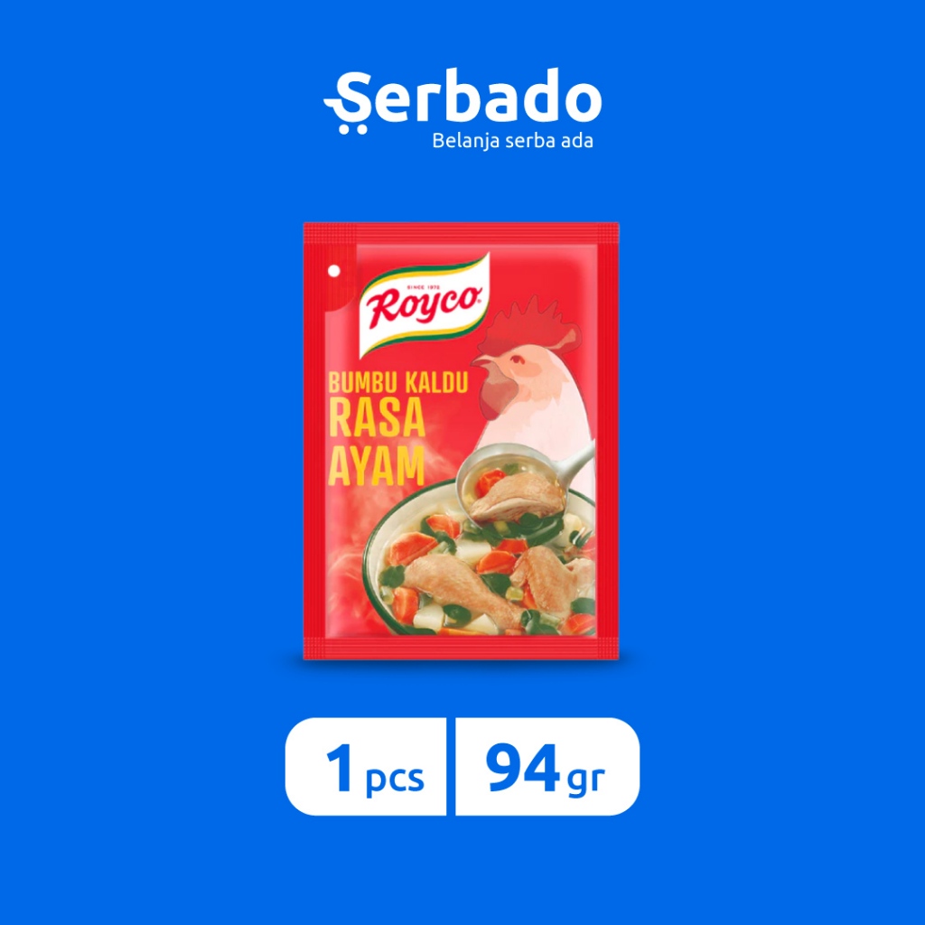 

Royco Bumbu Kaldu Penyedap Rasa Ayam Kemasan Sachet 94gr