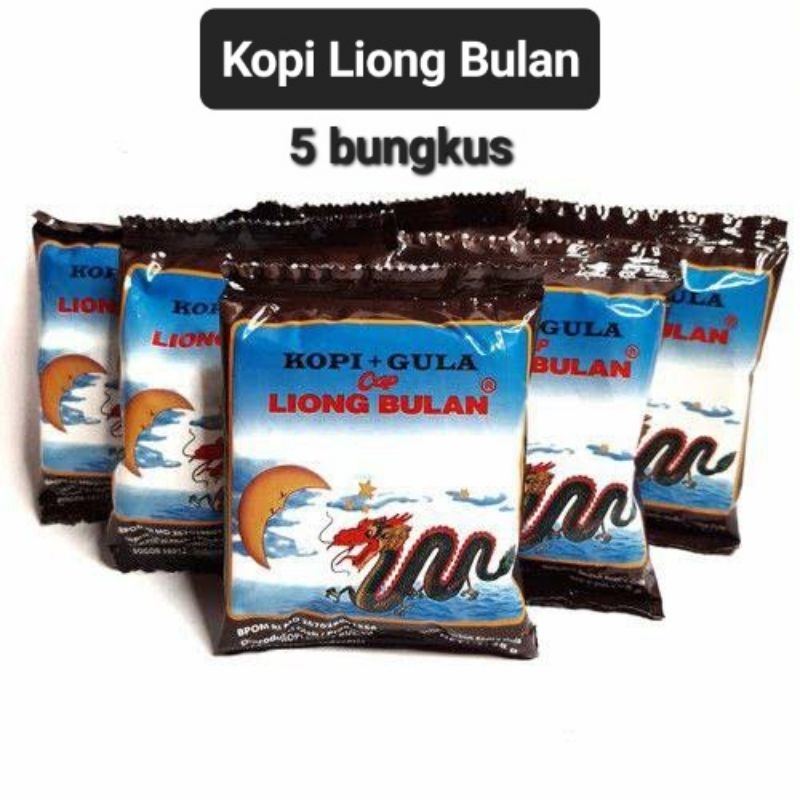 

kopi liong bulan 5 Bungkus