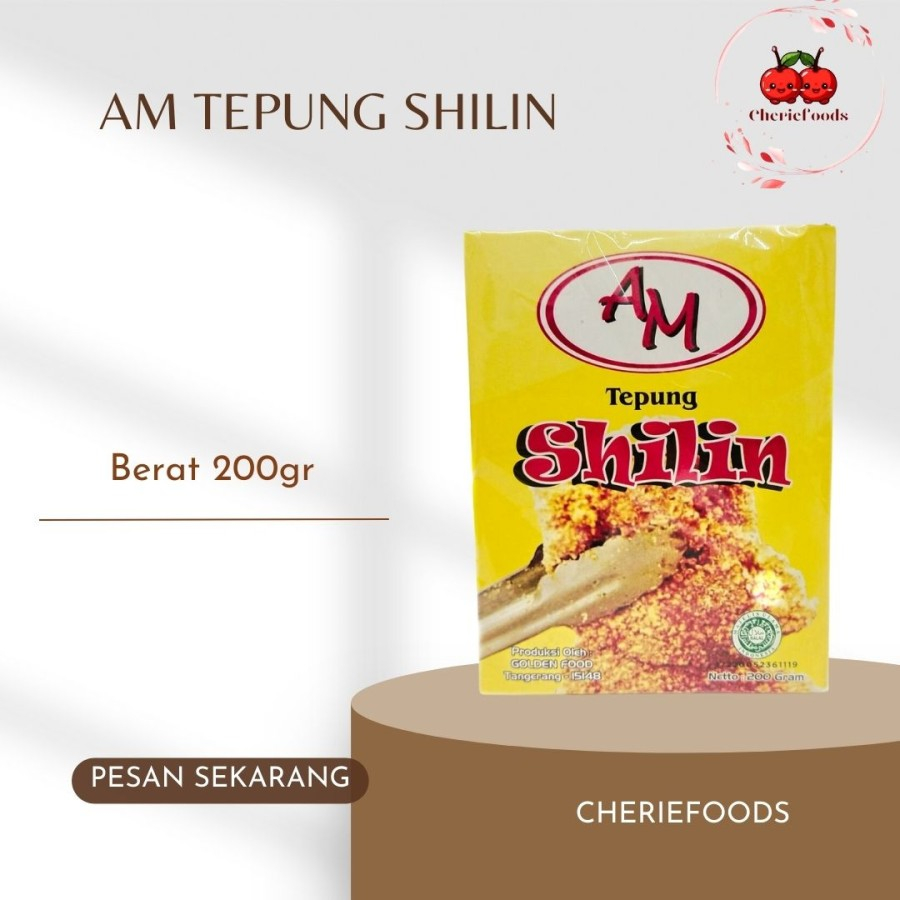 

Tepung Shilin AM 200gr/ Tepung Instant Ayam Shilin