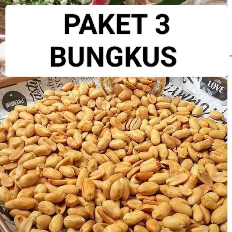 

Kacang bawang goreng daun jeruk 250gr paket 3