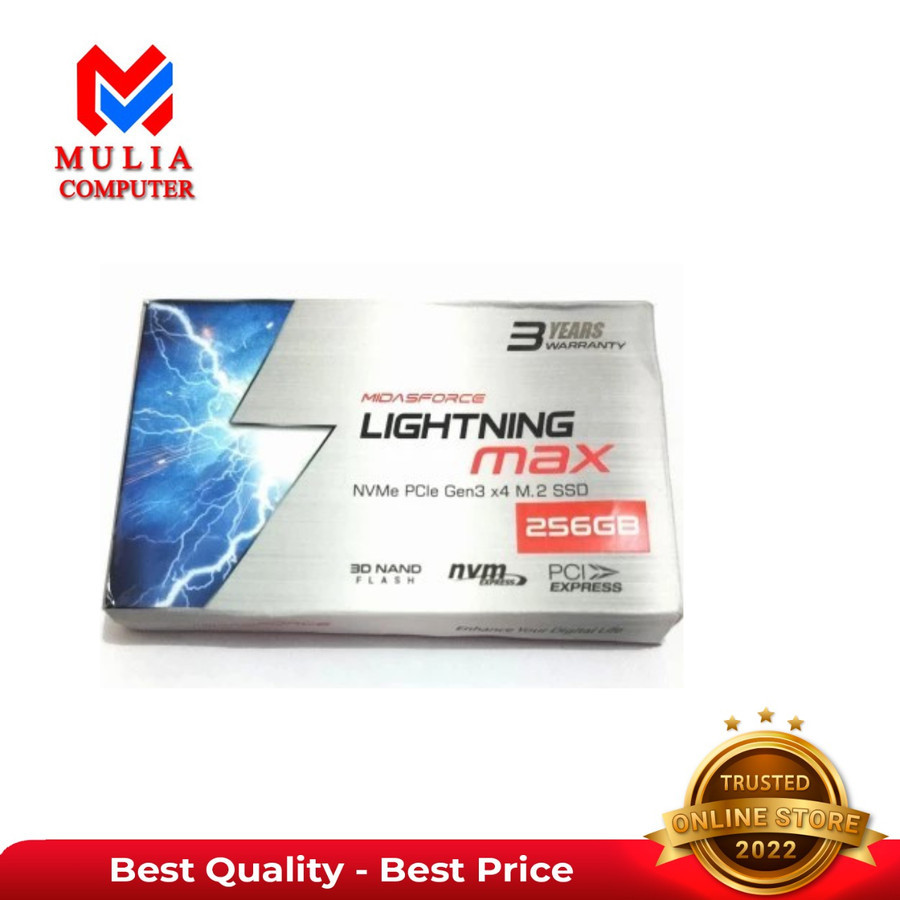 SSD NVME MIDASFORCE 256GB