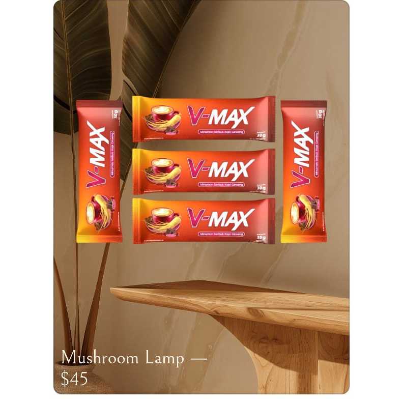 

V-MAX Minumuan Cokelat Khusus Wanita1 sachet Original