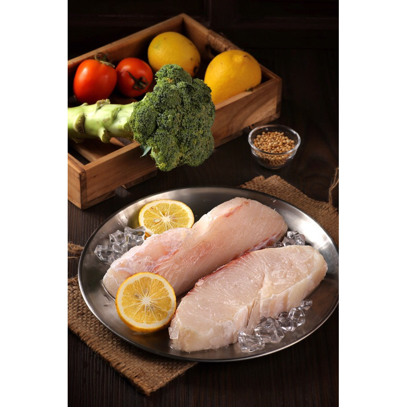 

Ikan cucut Kakap Moro Filet 1kg Super Premium Standard Resto Catering Frozen
