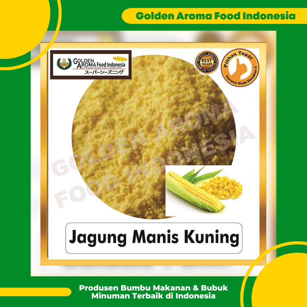 

Bumbu Tabur Rasa Jagung Manis Kuning, Jual Bubuk Tabur Jagung Manis Kuning Murah Enak Aman Terbaik