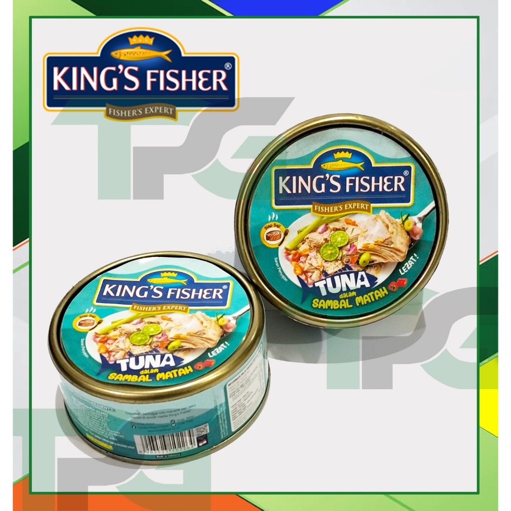 

Maknyuss1 Kings Fisher - Tuna Siap Makan Chunk In Oil / Hot Spicy / Chunk In Brine / Sambal Matah