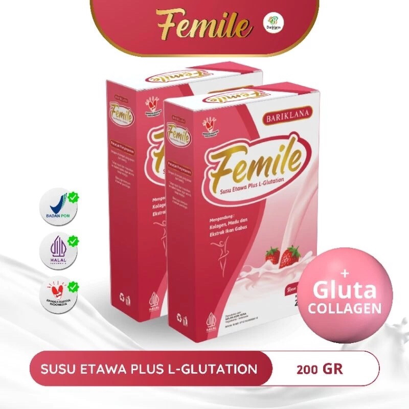 

FEMILE Susu Etawa Plus Collagen Khusus Wanita Menjaga Kecantikan dari dalam