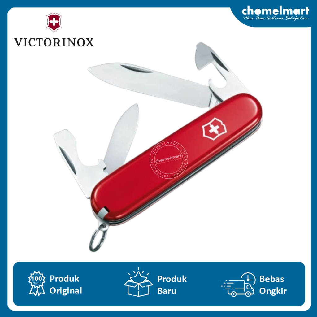 Victorinox Recruit Alat Saku Serbaguna 0.2503.b1 – Merah 304256