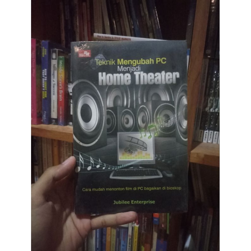 buku baru stok lama teknik mengubah PC menjadi Home Theater