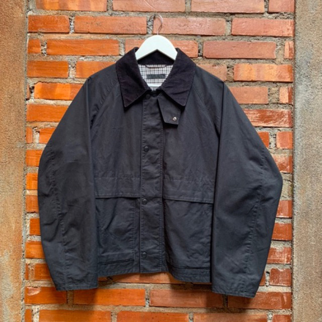 UNIQLO BLOUSON UTILITY SHORT JACKET BLACK BOXY FIT