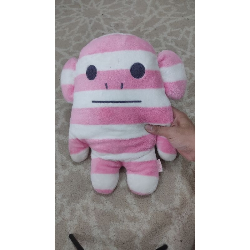 boneka craftholic x etude house Loris jr pink striped series junior 39 - 42 cm original ori
