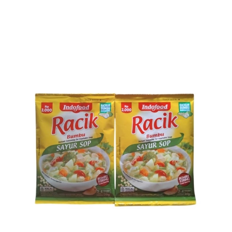 

RACIK BUMBU INSTANT SAYUR SOP 20g