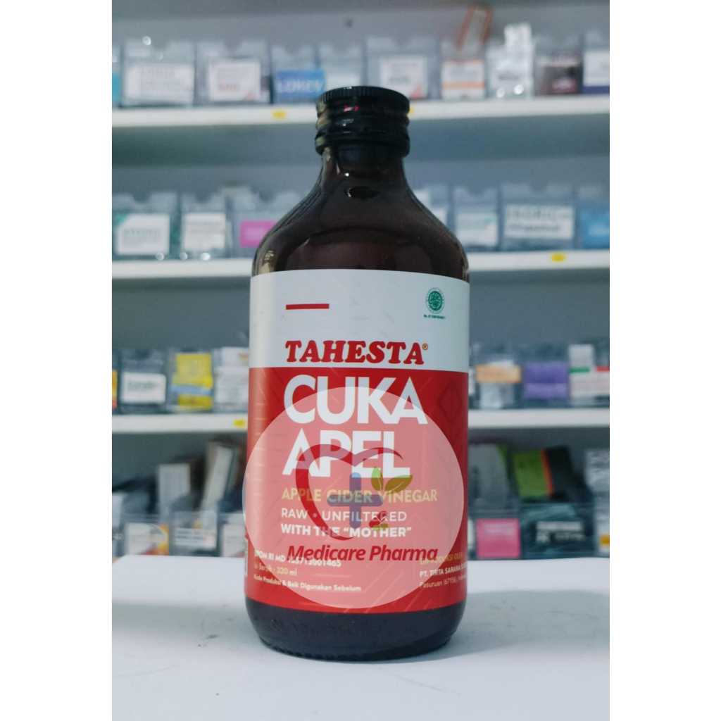 

Cuka Apel Tahesta 320 ml Original tahesta cuka apel original TBC Sesak Nafas TB Paru Paru Paru Basah Batuk Menahun Sinusitis Bronkitis