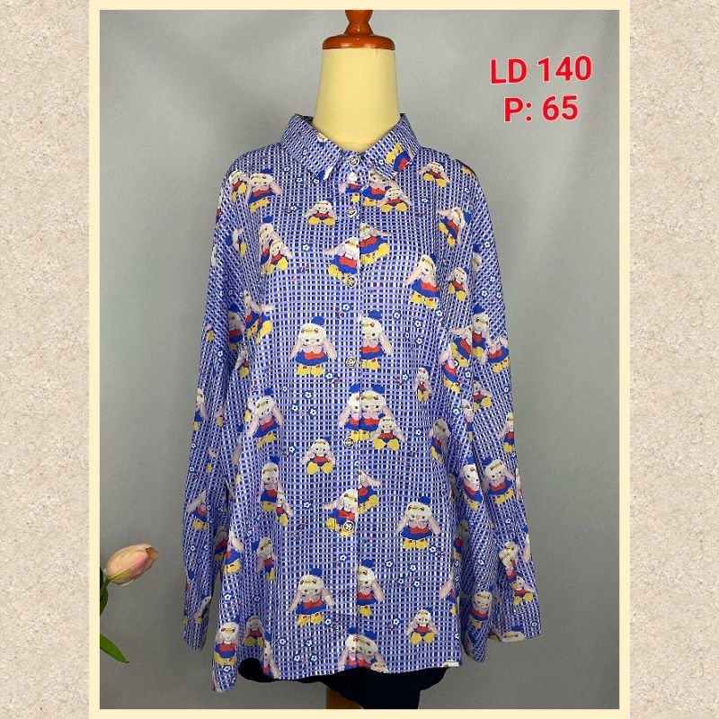 Kemeja Plus Size Premium Bangkok