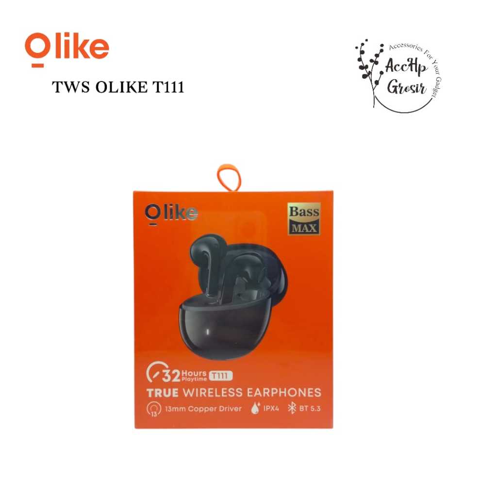 Olike TWS True Wireless Earphone T111 Headset Bluetooth Olike Original