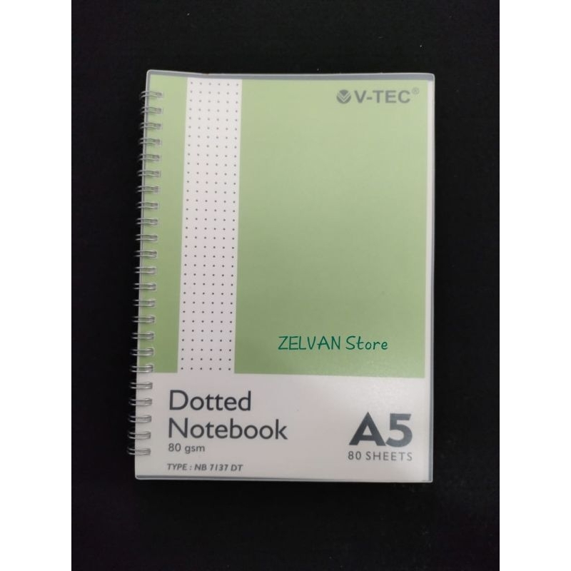 

OBRALLL!!!! Vtec Dotted Notebook Spiral A5