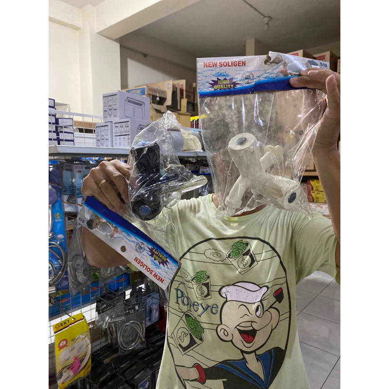 double kran plastik soligen