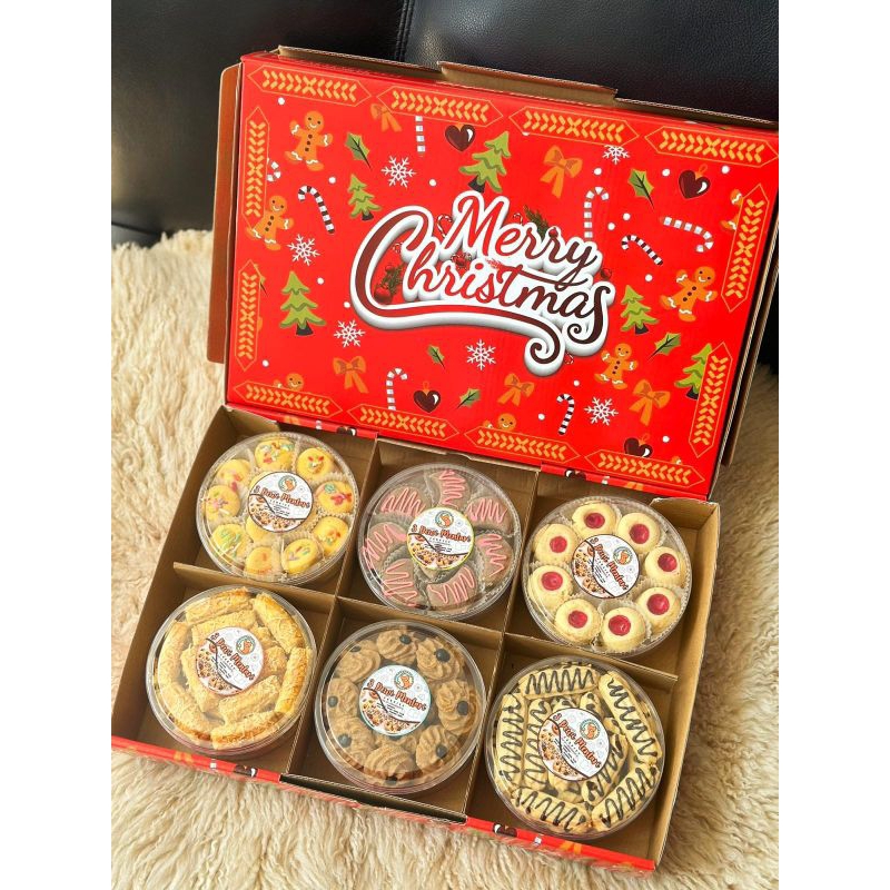 

ANEKA CHRISTMAS HAMPERS PARCEL NATAL PREMIUM HARDBOX BY DEWI MENTARI LUVON