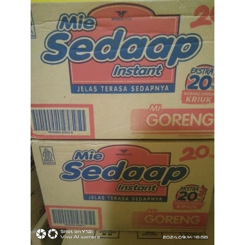 

MIE SEDAP GORENG EXP 06/2025