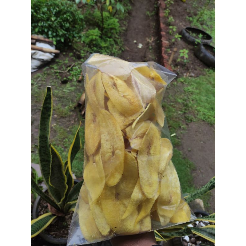 

keripik pisang Byar/pisang tanduk original 250gr