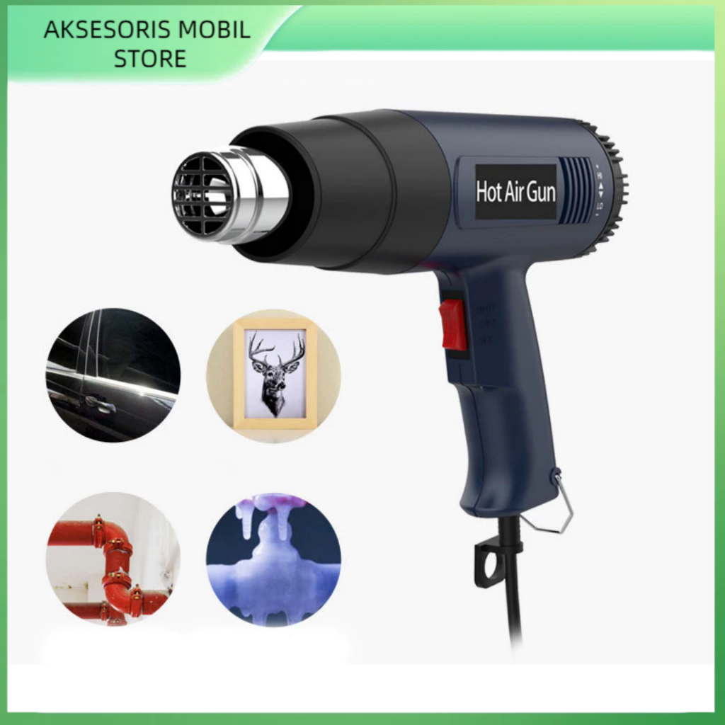 Senapan Panas Udara 2000W Senapan Panas 220V H&L Pro Senapan Panas Senapan Panas Stiker Pemanas Sena