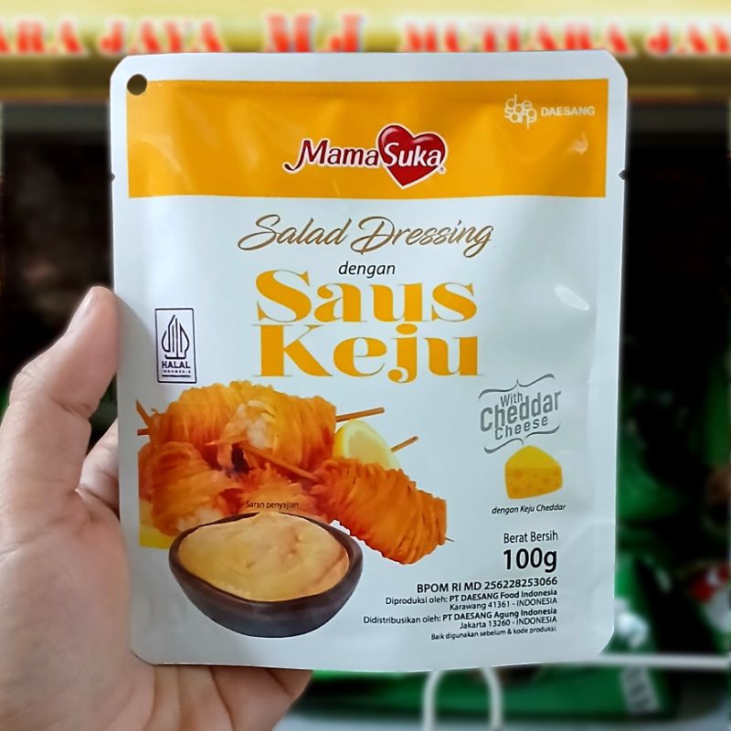 

Mamasuka Saus Keju Kemasan Pouch 100gr